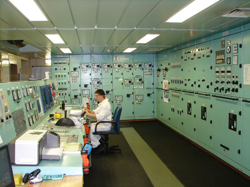 Technical Management - Marine Engine Control Room